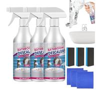 HomeSup Stubborn Stains Cleaner - Stellaya Bathroom Descaler Uses Foam-Cling Technology Formulated to Penetrate Stubborn Oil Stains, Multi-purpose Foam Cleaner - Bid Farewell to Stubborn Stains (3)
