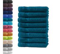 Hometex Premium Textiles 8X Serviette d'invité | Essence | 100% Coton éponge | ÖKO-TEX Standard | Qualité supérieure 500 g/m²