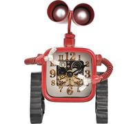 Hometime Horloge de cheminée robot WD2125 (Taille unique) (Rouge)
