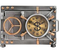 Hometime Kaminsimsuhr Safe Uhr & Spardose WD2122 (Taille unique) (Silber)
