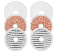 HomeTimes Lot de 6 serpillères de rechange pour nettoyeur sans fil BISSELL SpinWave + Vac Pet 3885N Lavables et réutilisables pour tous les sols et surfaces