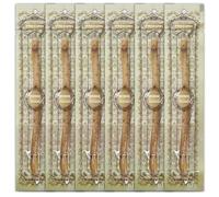 Hometimestore Brosse à dents naturelle Miswak - Branche pour un soin dentaire quotidien respectueux de l'environnement, portable et réutilisable, 6 pièces