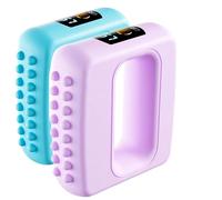 Hometoolix Full Body Fascia Massage Ring, Hometoolix Multifunctional Fascia Ring, Quiet Operation, With An Adjustable Fastening Strap, For Hands Thighs, Arms, Or Back (Purple*1pcs+Blue1pcs)