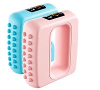 Hometoolix Full Body Fascia Massage Ring, Hometoolix Multifunctional Fascia Ring, Quiet Operation, With An Adjustable Fastening Strap, For Hands Thighs, Arms, Or Back (Pink*1pcs+Blue*1pcs)