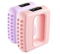 Hometoolix Full Body Fascia Massage Ring, Hometoolix Multifunctional Fascia Ring, Quiet Operation, With An Adjustable Fastening Strap, For Hands Thighs, Arms, Or Back (Pink*1pcs+Purple*1pcs)