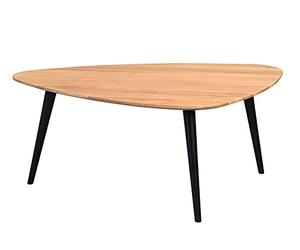 HomeTrends4You Table Basse Chêne Marron Noir Elanda 2