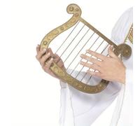 HomeVortex Accessoire de costume d'Halloween, harpe d'ange dorée, pour Halloween, fête sur le thème des anges, costumes d'Halloween en plastique
