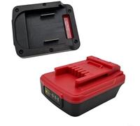 HomeVortex Adaptateur de batterie 18 V, pour BL1830 BL1840 vers outils Power X-Change, interface de batterie Li-Ion avec design antidérapant