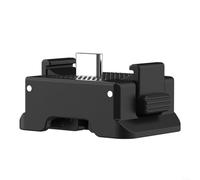 HomeVortex Adaptateur de charge magnétique à dégagement rapide pour DJI Pocket 3, support compact pliable en ABS avec interface complète pour chargement et filmage simultanés