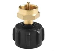 HomeVortex Adaptateur Remplissage pour gaz pour lpg 1lb Laiton Adaptateur | Laiton massif, résistance , sécurité maximale, compatible 1lb, usage extérieur