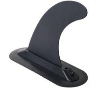 HomeVortex Aileron de planche de surf à dégagement rapide avec verrouillage à bouton-poussoir, planche à pagaie en nylon robuste pour stabilisateur pour kayak et rafting, noir (C)