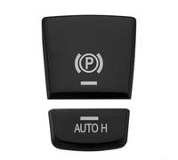 HomeVortex Autocollant de bouton de frein à main pour BMW Série 5 6 7 2009-2017 Matériau ABS Décoration de tableau de bord (frein à main électronique)