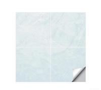 HomeVortex Autocollants muraux modernes effet marbre pour carrelage de cuisine, salle de bain, résistant à l'huile et à la chaleur, en PVC mosaïque - 15 x 15 cm (G C)