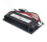 HomeVortex Batterie 30 A DC-DC pour chargeur, chargeur au lithium 10 V-36 V à 14,6 V avec étanchéité IP65, convertisseur haute efficacité à 96 % pour système solaire marin de camping-car
