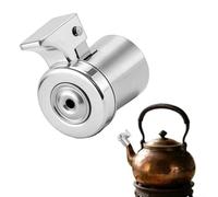 HomeVortex Bec de bouilloire en acier inoxydable avec sifflet puissant, bec de rechange pour théière de 26 à 30 mm de diamètre, compatible avec les cuisinières à gaz et électriques pour la maison et