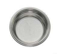 HomeVortex Bol à café double couche en acier inoxydable de 58 mm, tasse de service pour machine à expresso, compatible avec les systèmes de porte-filtre
