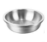 HomeVortex Bol en acier inoxydable 304, 20 cm/30 cm, argenté (30,5 cm | Design isotherme double couche, base antidérapante pour soupe, riz, nouilles, salade