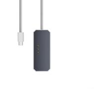 HomeVortex Câble magnétique pour chargeur 18 W Charge rapide 2 m en alliage d'aluminium pour iPad Pro 11" 1ère à 4e génération Air 11" 4e à 5e génération M2 Argent (espace profond)