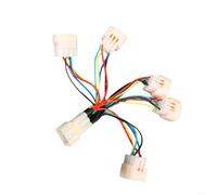 HomeVortex Câble testeur de câble 5 en 1 pour capteur de moteur électrique, outil de diagnostic de câblage pour vélo électrique et scooter, adaptateur Plug and Play avec (C)