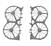 HomeVortex Cadre supérieur et coque inférieure de rechange pour DJI Neo 2, pièces de bague de protection, construction en plastique ajustée avec précision pour réparation et protection (B)