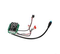 HomeVortex Carte de commande 36 V 350 W, pour Segway et pour scooter électrique Ninebot Max, circuit imprimé en plastique, pour intégration d'affichage, mise à niveau de gestion de l'alimentation
