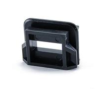 HomeVortex Clip de poignée de panneau de porte, pour E39 E60 E61 E38 E53, noir, garniture intérieure en ABS, pièce OEM 51418156532