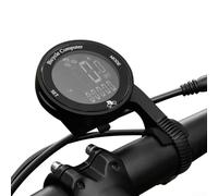 HomeVortex Compteur de vitesse et compteur kilométrique sans fil, étanche, avec écran rétroéclairé, pour vélo de route et VTT, multifonction, pour la vitesse (noir)