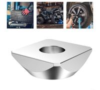 HomeVortex Cône de centrage changeur de pneu, design étagé en aluminium de 13,7 cm, pour changeur de pneu manuel pour port de fret et la plupart des roues de voiture et camion 4WD