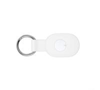 HomeVortex Coque de protection en silicone pour Xiaomi Tag, coque souple antichoc pour animaux domestiques, clés, bagages, accessoires de voyage, légère pour coque avec trou pour porte-clés, noir