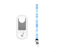 HomeVortex Coque de protection en silicone souple pour appareil photo Tomy Funshot, anti-chute, antichoc et antidérapante, avec découpes et légère, comprend (blanc)
