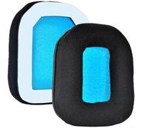 HomeVortex Coussinets d'oreille en velours et mousse à mémoire de forme pour casque ASTRO A20, cache-oreilles de rechange en flanelle douce avec rembourrage respirant pour jeux vidéo, noir (C)