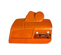 HomeVortex Couvercle de panneau latéral gauche pour tronçonneuse 455 460 H455 H460, pièce de rechange orange, construction robuste