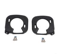 HomeVortex Couvre-crampons de pédale pour Speedplay X1 X2 X5, protections de crampons en résine ABS avec vis, coussinets de traction légers pour route pour vélo, argenté