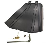 HomeVortex Déflecteur et kit de matériel pour tondeuses Toro pour TimeCutter Z5000 Z5020, couvercle de goulotte de décharge latérale de 16,5 cm, pièce de rechange 108-7895