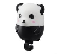 HomeVortex Dinosaure Air pour enfants - Équilibre pour vélo et scooter - Joli motif de dessin animé en silicone avec son super fort, pour une installation facile sur un guidon de 2,2 cm (panda)