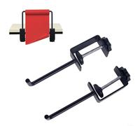 HomeVortex Distributeur de rouleau de papier en métal réglable avec pince pour peinture, artisanat et emballage, convient aux tables jusqu'à 4,6 cm, coussinets antidérapants pour protéger les surfaces