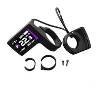 HomeVortex Ebike CAN DPC245 Écran LCD TFT à contraste élevé avec port USB pour moteur électrique M560 M510 M820 M400 M500 M420 M800 Noir