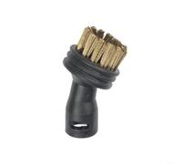 HomeVortex Ensemble brosse de nettoyage et buse de fixation pour Kitfort KT-1000-03 pour balai vapeur, y compris suceur, brosses rondes en nylon et cuivre pour sol domestique polyvalent et (brosse en