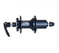 HomeVortex Ensemble de moyeux avant et arrière scellés pour vélo - Cassette de vitesse - Frein à disque à dégagement rapide - Noir - 100 mm - 135 mm - 11/12 - 6 boulons 28/32H - 5 mm (moyeu arrière à
