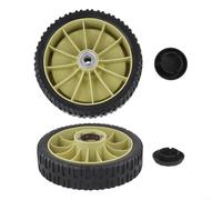 HomeVortex Ensemble de roues motrices avant et arrière de 20,3 cm, avec cliquets de transmission, pièces de rechange pour tondeuse à gazon Honda HRJ216 HRJ215 HRJ196