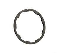 HomeVortex Ensemble d'entretoises de moyeu en alliage pour cassette à 7, 8, 9, 10, 11 vitesses, pour cales de réglage de roue libre en aluminium 6061 usiné CNC avec design rainuré pour moyeu libre
