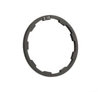 HomeVortex Ensemble d'entretoises de moyeu en alliage pour cassette à 7, 8, 9, 10, 11 vitesses, pour cales de réglage de roue libre en aluminium 6061 usiné CNC avec design rainuré pour moyeu libre