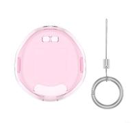 HomeVortex Étui de protection pour Tamagotchi-Uni, coque rigide transparente en polycarbonate avec protection intégrale, résistante aux rayures, accessoire fin pour jeu d'animaux de compagnie (rose)
