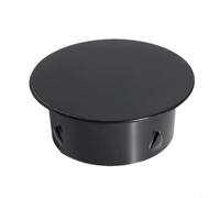 HomeVortex Évacuation de sol de toit en acier inoxydable, design anti-blocage pour tuyaux de 63 mm-180 mm, solution de drainage élevée de l'eau de pluie pour balcon et toit (63 mm)