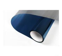 HomeVortex Film de fenêtre miroir à sens unique pour la maison, l'intimité en journée, verre teinté réfléchissant la chaleur, protection UV, sans colle, 40 x 200 cm (bleu foncé 50 x 200 cm)