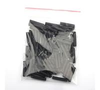 HomeVortex Gaines thermorétractables pour bas de ligne de pêche à la carpe, pour manchons de crochet en EVA et protections de tige, pour accessoires Chod Rig, options noir/transparent/lumineux, lot de