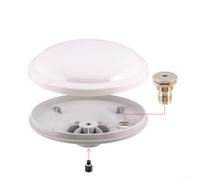 HomeVortex GNSS Boîtier pour GPS GLONASS S-Band, IP67 étanche ABS Coque de rechange avec adaptateur et valve d'aération pour arpentage, cartographie agricole