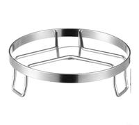 HomeVortex Grille de cuisson à la vapeur en acier inoxydable 304 avec pieds surélevés pour une cuisson efficace, pour cuiseurs à riz et autocuiseurs, design peu encombrant en petite, moyenne et grande