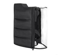 HomeVortex Housse anti-poussière pour machine à soda WC2002 - En tissu Oxford - Avec poches de rangement - Étanche - Pour système d'hydratation personnalisé NJ Thirsti Max - Noir - 40 x 41 x 13 cm
