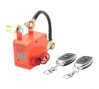 HomeVortex Interrupteur de déconnexion à distance 240 A 12 V, avec verrouillage magnétique, commande manuelle et connexion anti-faux, pour commande de mise hors tension du moteur de voiture